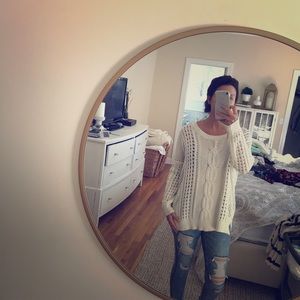 Express chunky knit sweater